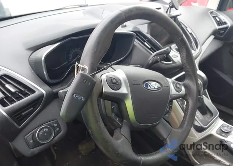 2013 Ford C-Max Hybrid Sel from USA, damaged, VIN 1FADP5BUXDL538287